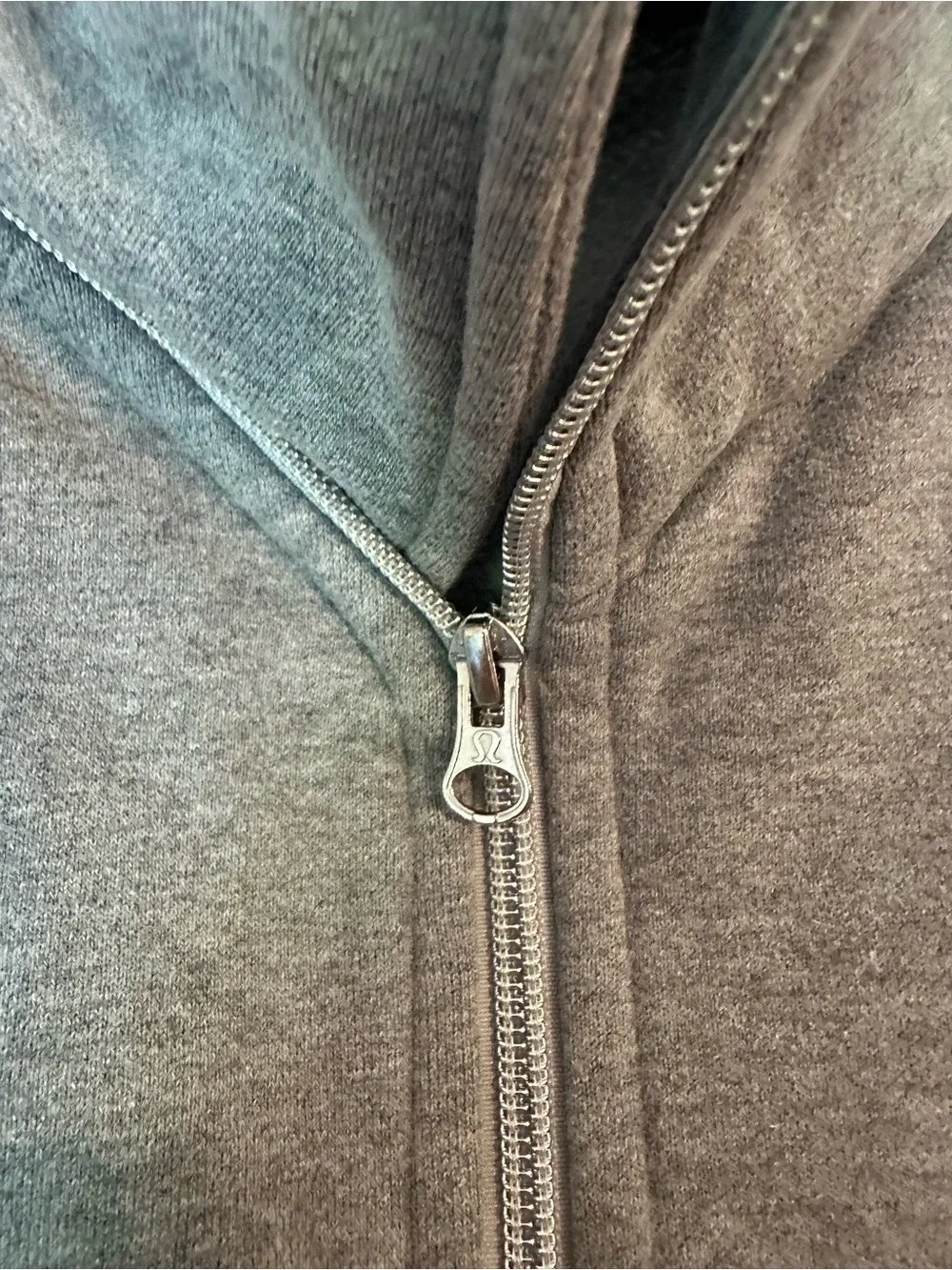Lululemon Grey Zip-Up Hoodie Jacket